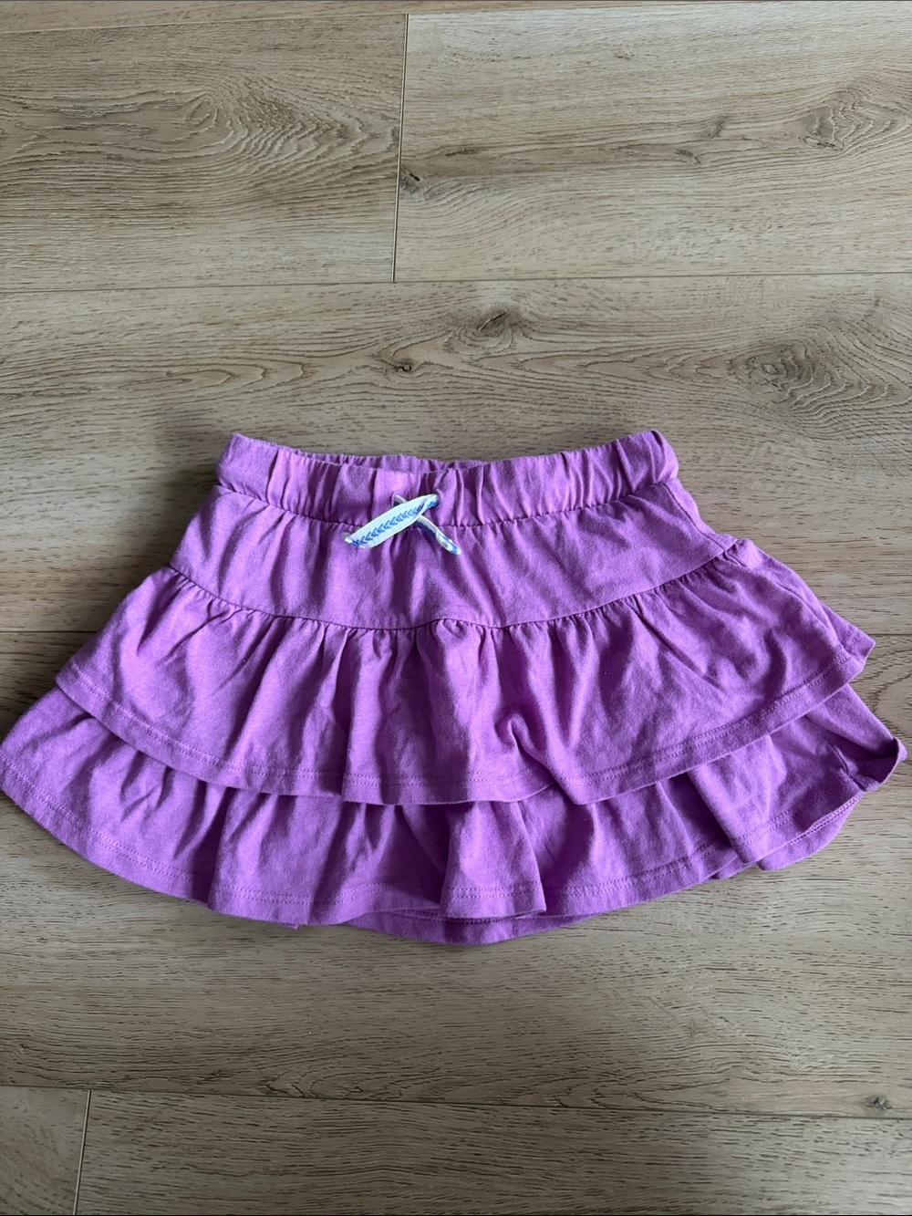 Girls Pink Tiered Ruffle Skirt - Kids Bottoms size 4/5 years